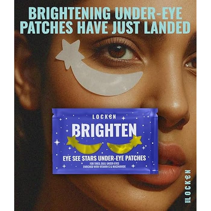 Locken Brighten See Stars Vitamin C + Niacinamide Gel Under-Eye Patches - Image 2